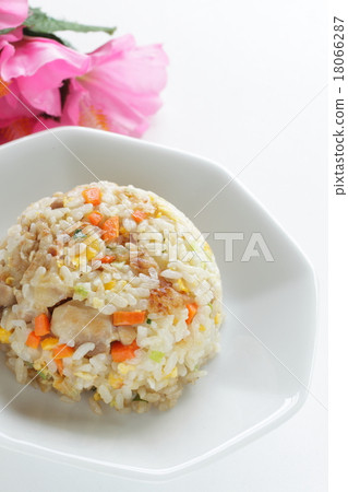 Stock Photo: fried rice, chinese food, cooked rice