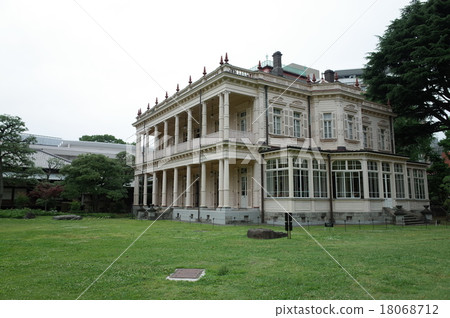 Western-style building - former Iwasaki mansion garden 18068712