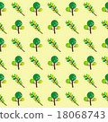 trees and branches seamless pattern 18068743