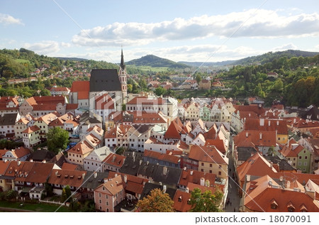 Scenery of Cesky Krumlov Scenery of Cesky Krumlov 18070091