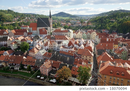 Scenery of Cesky Krumlov Scenery of Cesky Krumlov 18070094