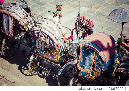 Rickshaw public transport in cities Rickshaw public transport in cities 18070624