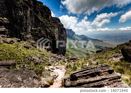 View from the plateau Roraima to Gran Sabana  18071840