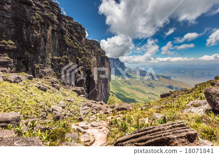 The view from the plateau of Roraima  18071841