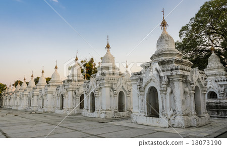Kuthodaw Pagoda in Mandalay, Myanmar 18073190