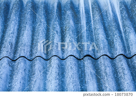 Asbestos roof texture. Selective focus 18073870