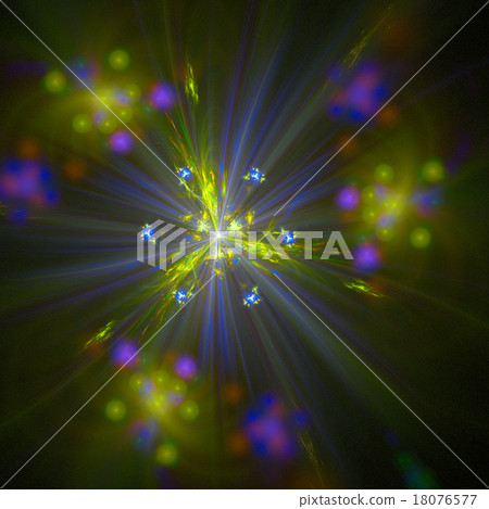 abstract figure to background - Stock Illustration [18076577] - PIXTA