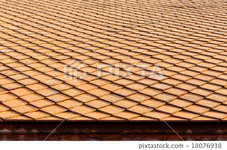 Thai style roof for house 18076938