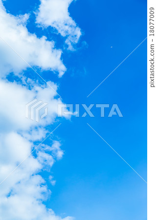 Air cumulus cloud piece blue sky General sky and clouds white clouds autumn sky background material cloud blue sky synthesis background 18077009