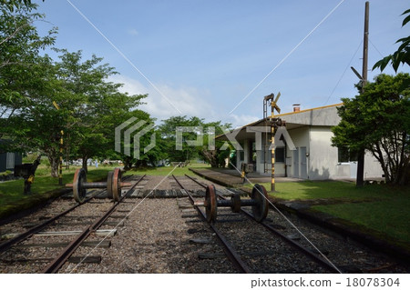 老Miyanojo線Higawaki站（Hibiki Eki）鐵路公園 18078304