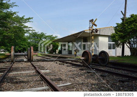 老Miyanojo線Higawaki站（Hibiki Eki）鐵路公園 18078305