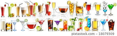 Huge collection of drinks 18079309