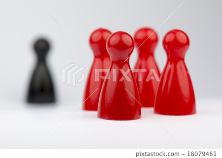 Conceptual game pawns. Conceptual game pawns. 18079461