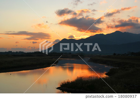 Hagasakawa River Asaka of Osumi Peninsula 18080937