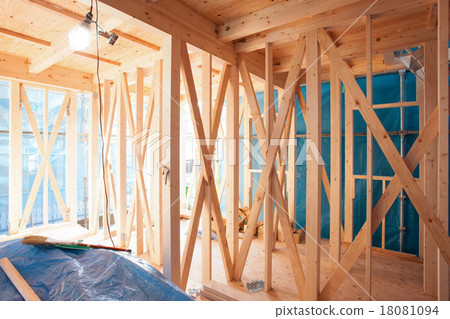 Construction of wooden houses 18081094