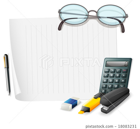 Blank paper and other stationaries Blank paper and other stationaries 18083231