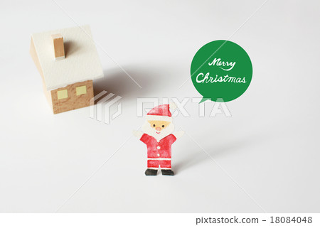 Santa Claus and the house 18084048