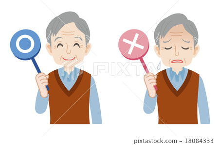 Old man correctly · incorrect answer Old man correctly · incorrect answer 18084333