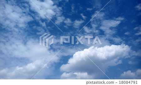 藍天和雲彩 藍天和雲彩 18084791