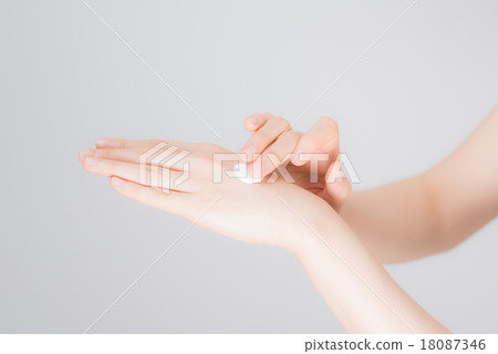 Female hand cream 18087346