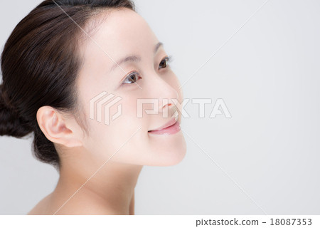 Female face Female face 18087353