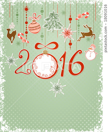 Green Christmas background 18091016