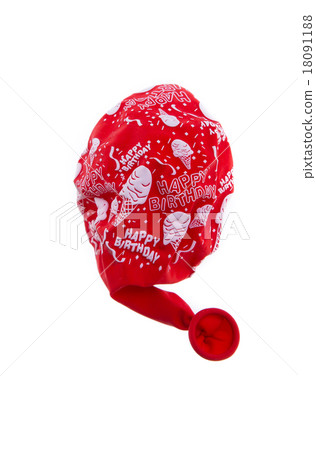 Deflated rubber balloon Deflated rubber balloon 18091188