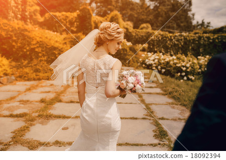 beautiful blond couple 18092394