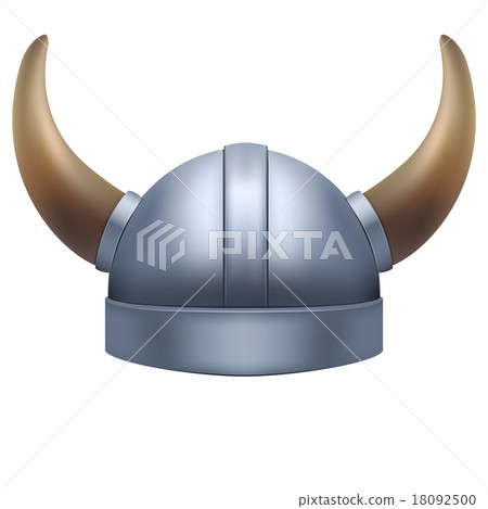 Viking helmet with horns.  18092500