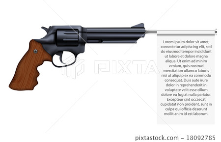 Big Revolver with empty flag Big Revolver with empty flag 18092785
