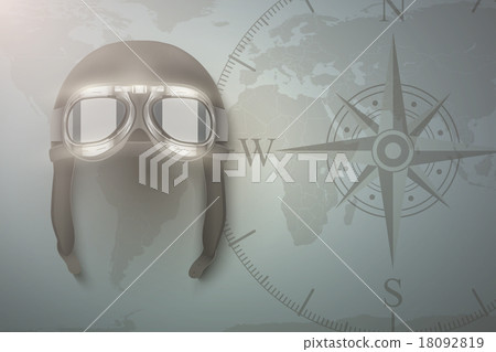 Aviator retro background Aviator retro background 18092819