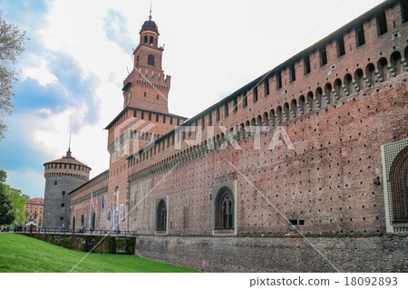Milan · Sforzesco castle Milan · Sforzesco castle 18092893
