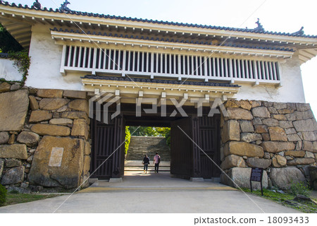 Okayama castle unknown gate Okayama castle unknown gate 18093433