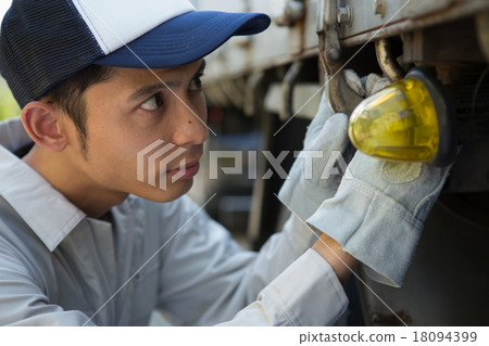 汽車修理工 卡車 技工 18094399