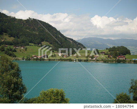 Swiss lakeside Swiss lakeside 18094794