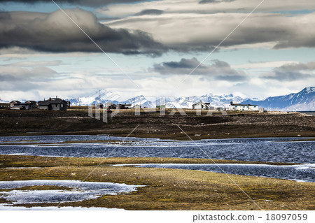Beautiful scenic view of Spitsbergen 18097059