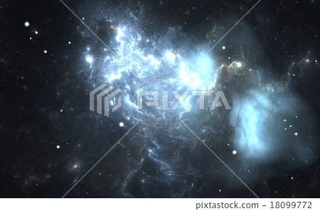 Blue Nebula Blue Nebula 18099772