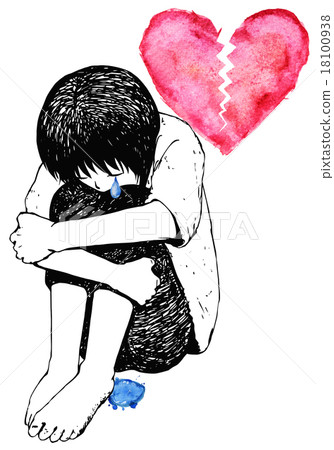 Crying child 18100938
