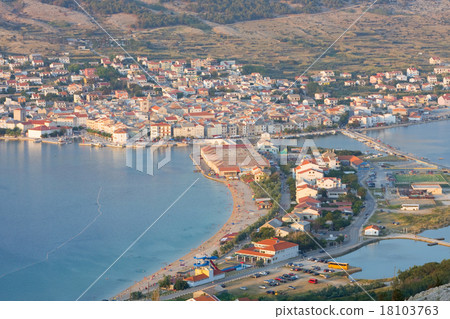 Pag, landscapes in Croatia Pag, landscapes in Croatia 18103763