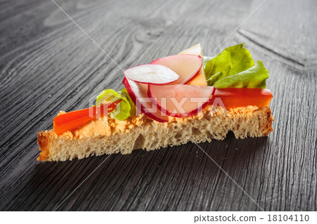 Canapes on table, spring day light Canapes on table, spring day light 18104110