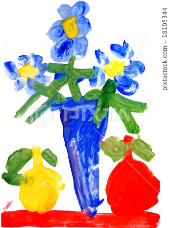Children's drawing water color paints Children's drawing water color paints 18105344