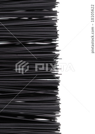 black bristle brush on a white 18105622