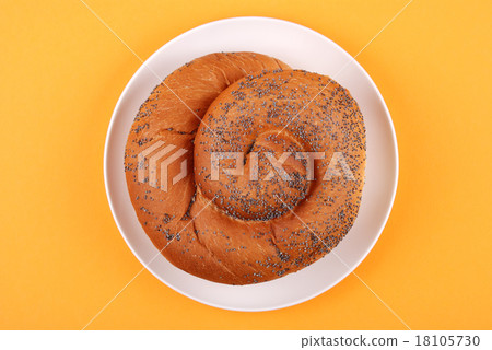 The fresh bun on background The fresh bun on background 18105730