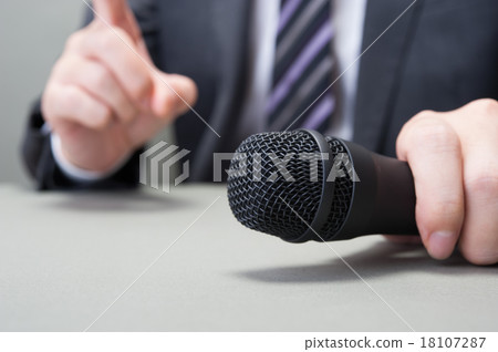 Mike and businessman Mike and businessman 18107287