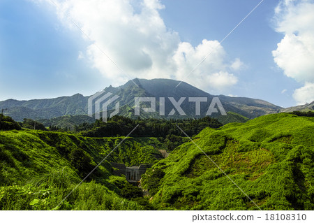 從阿蘇山三峽的風景 18108310