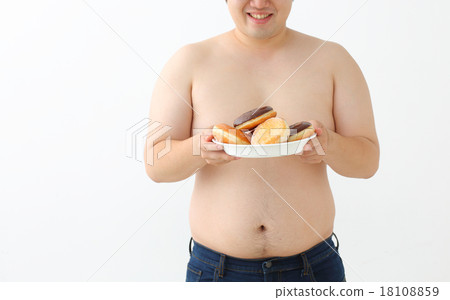 Obesity male donuts Obesity male donuts 18108859