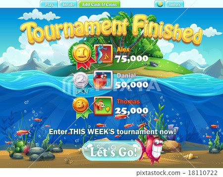 Fish world - tournament finished for computer web 18110722
