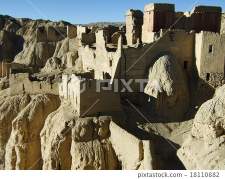 西藏古格遺址頂部 18110882