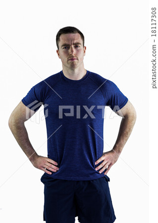 Attentive trainer looking at the camera 18117308