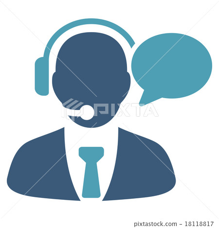 Support Manager Message Icon 18118817